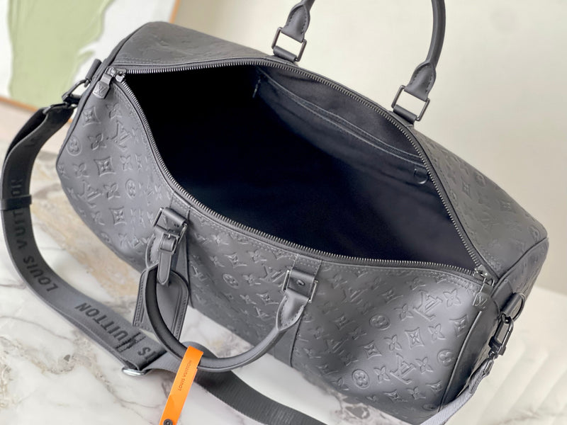 Pre-Loved Louis Vuitton Keepall Bandoulière 50 Travel Bag
