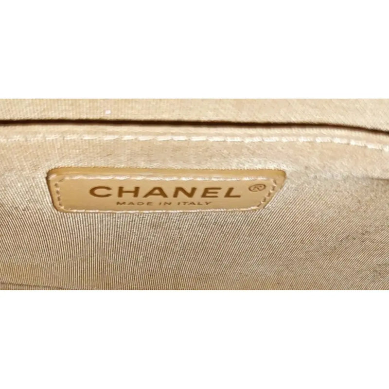Chanel Limited Edition LeBoy Black & Gold Buckle Quilted Bag