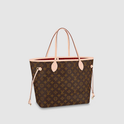 Pre-Loved LV NEVERFULL MM Cerise Red