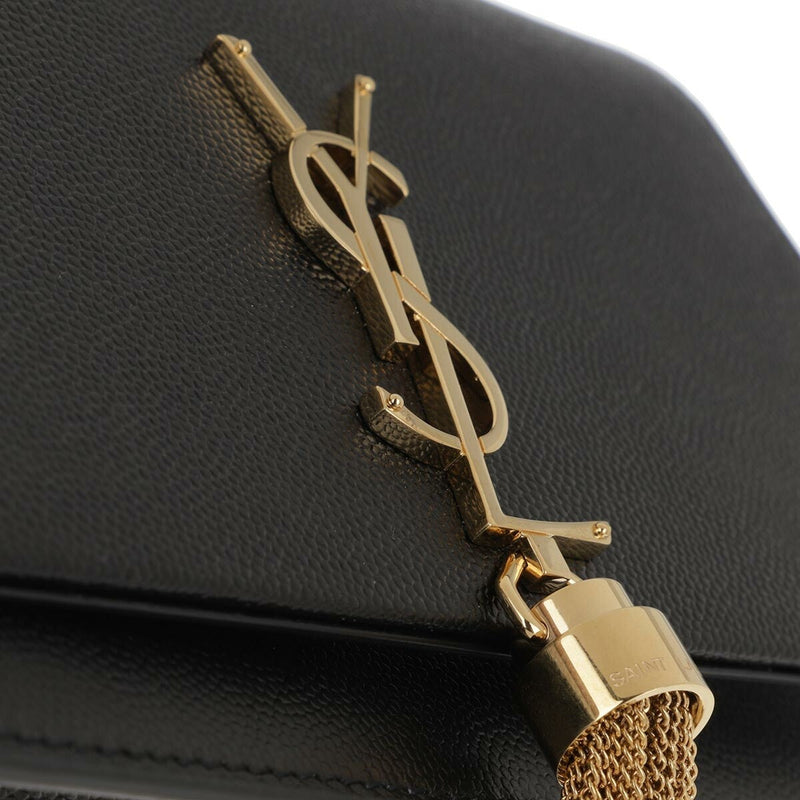SAINT LAURENT Kate Monogramme Chain Clutch Nero - SMY Digital