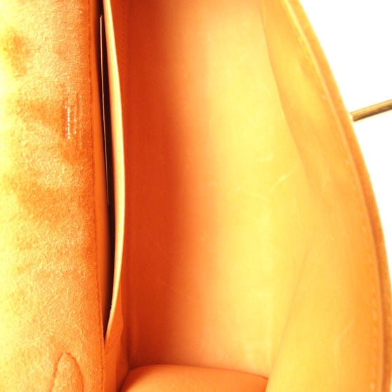 HERMES Suede Mini KELLY Clutch Tangerine Orange - SMY Digital