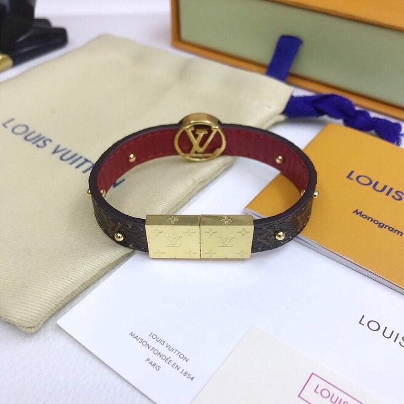 Pre-Loved LV CIRCLE REVERSIBLE BRACELET - SMY Digital