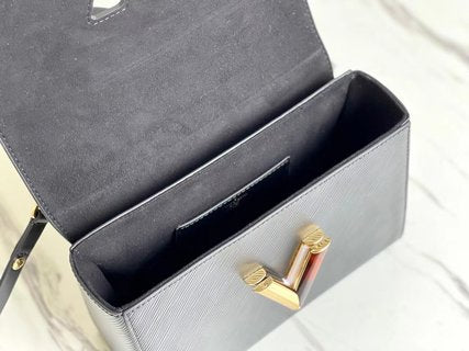 Pre-Loved Louis Vuitton Twist Handbag Epi Leather MM
