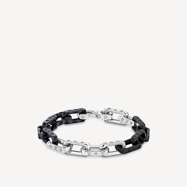 Pre-Loved LV DAMIER CHAIN BRACELET - SMY Digital