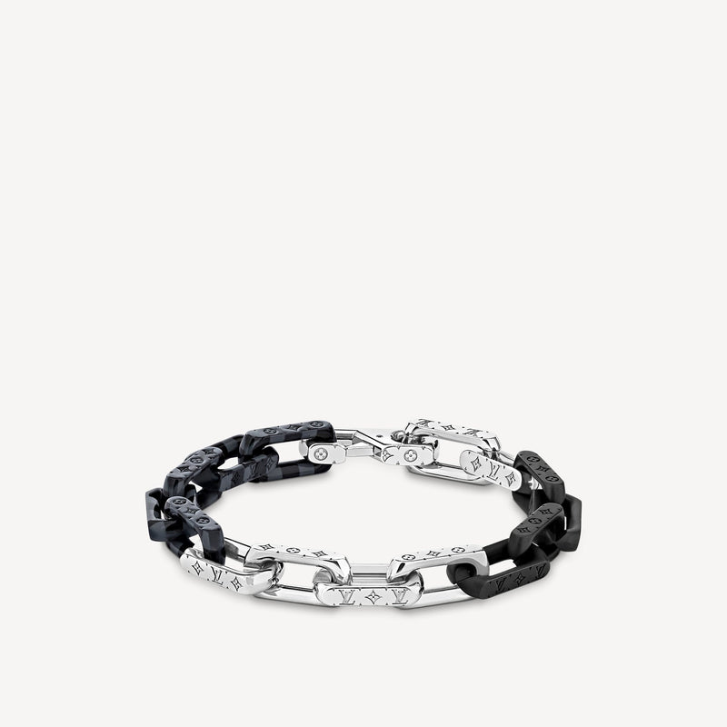 Pre-Loved LV DAMIER CHAIN BRACELET - SMY Digital
