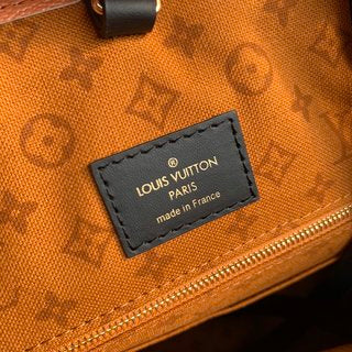 Pre-Loved Louis Vuitton Crafty Onthego GM Caramel/Cream