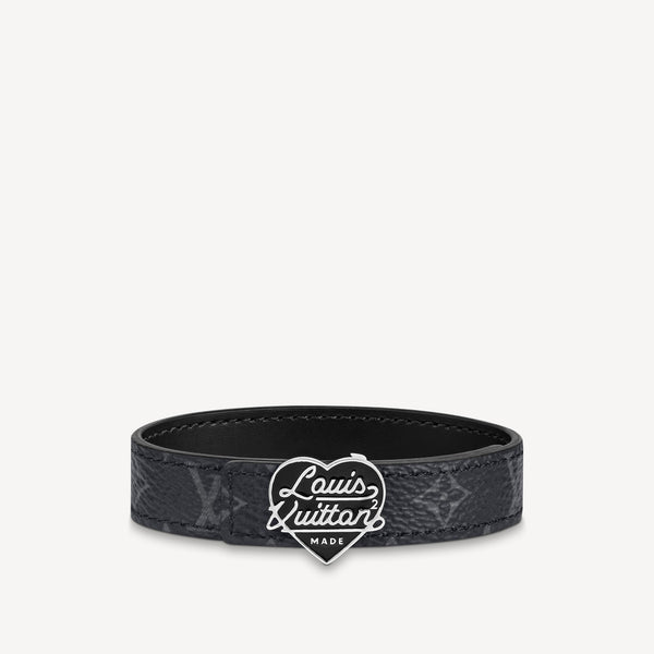 Pre-Loved LV HEART 14MM REVERSIBLE BRACELET - SMY Digital