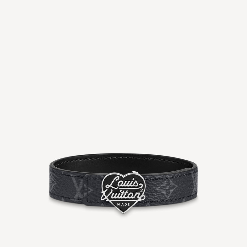 Pre-Loved LV HEART 14MM REVERSIBLE BRACELET - SMY Digital