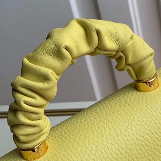 Pre-Loved LV  Twist PM Ginger Yellow
