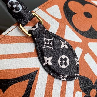 Pre-Loved Louis Vuitton Crafty Onthego GM Caramel/Cream