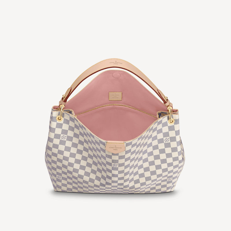 Pre-Loved LV NEVERFULL MM Damier Azur