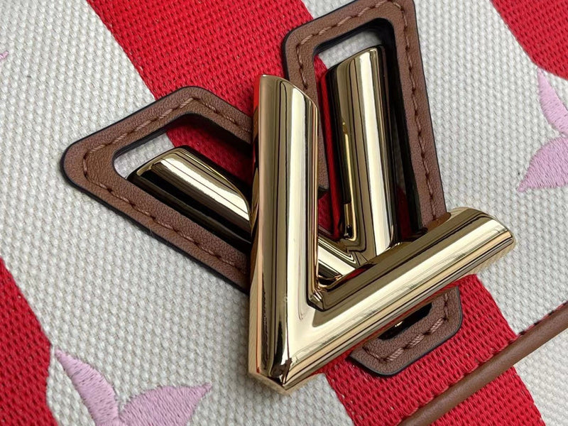Pre-Loved LV TWIST MM RED