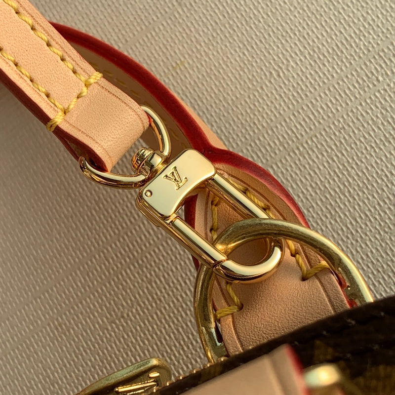 Pre-Loved LV ALMA BB Monogram canvas
