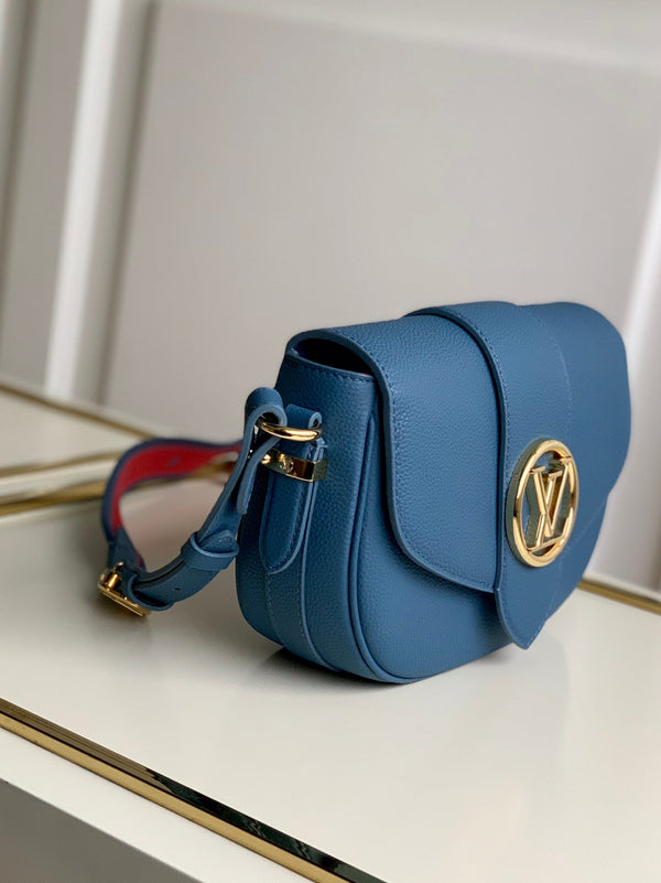 Pre-Loved LV PONT Storm Blue