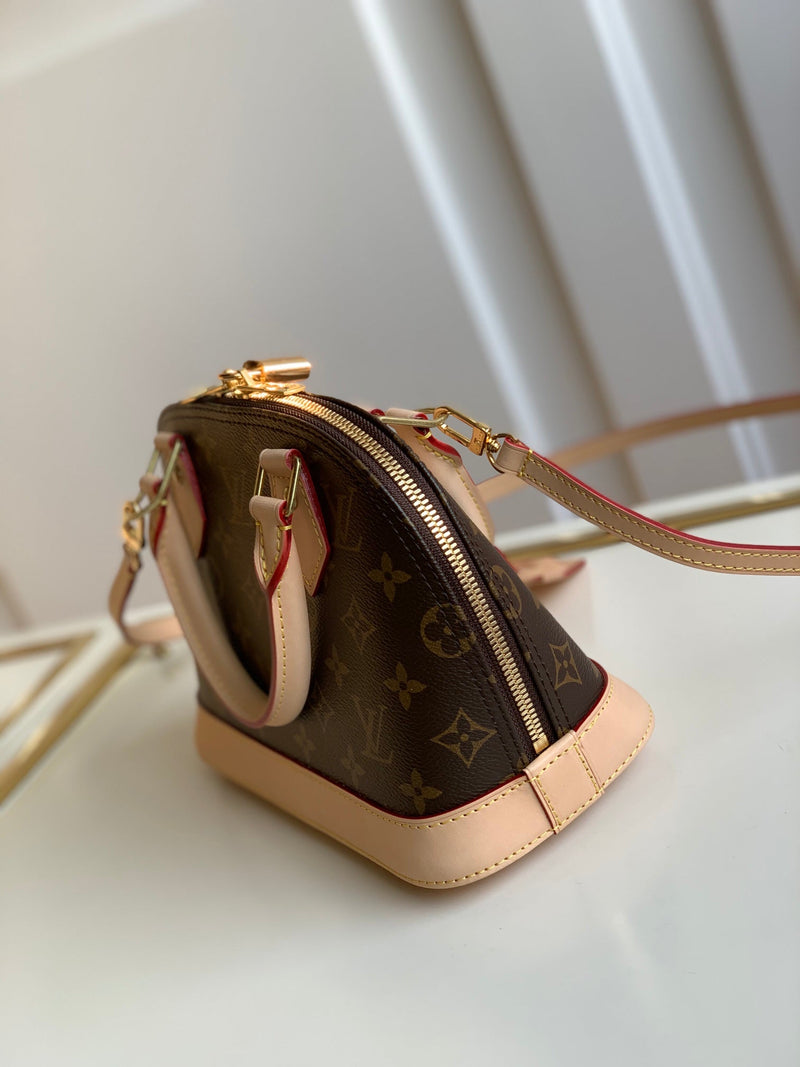 Pre-Loved LV ALMA BB Monogram canvas