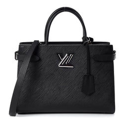 Pre-Loved LV TWIST TOTE BLACK