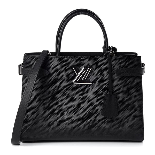 Pre-Loved LV TWIST TOTE BLACK