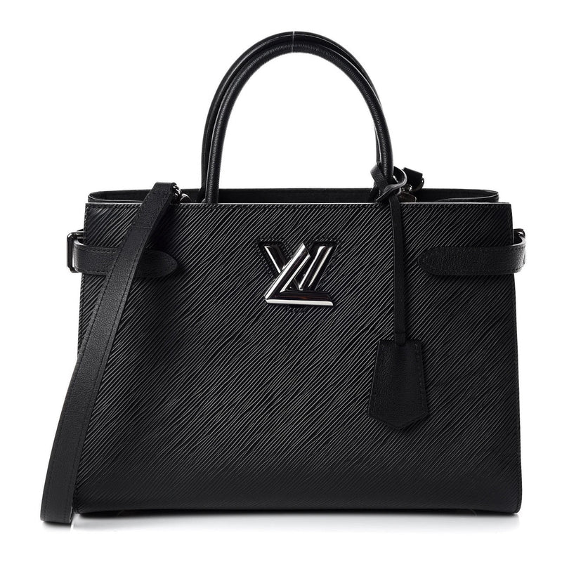 Pre-Loved LV TWIST TOTE BLACK