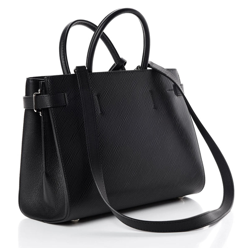 Pre-Loved LV TWIST TOTE BLACK