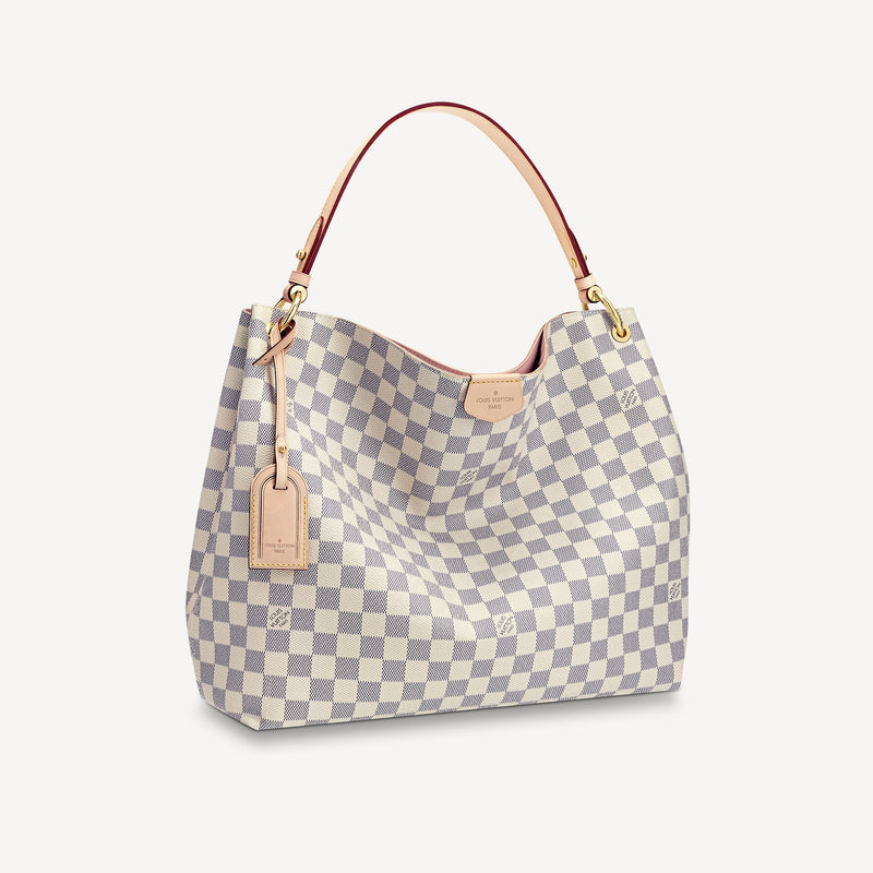 Pre-Loved LV NEVERFULL MM Damier Azur