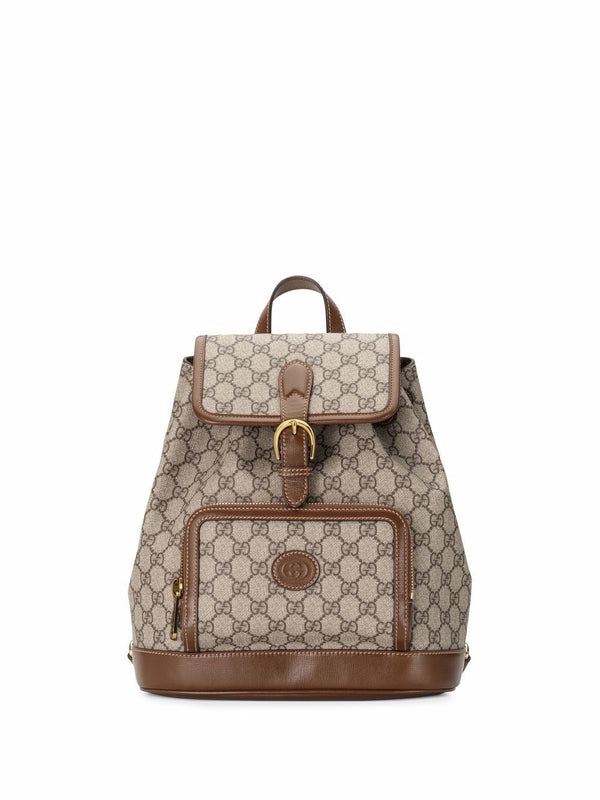 Pre-Loved Gucci GG Supreme canvas backpack - SMY Digital